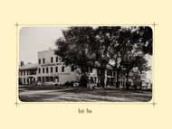 Bank Row, Greenfield Massachusetts 1881 - Greenfield Illustrated 25 Views 1881 Reprint