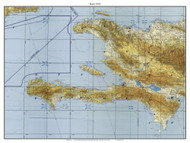 Haiti 1995 - West Indies Custom Pilotage Chart - 22 North America - Americas