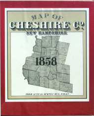 Map of Cheshire Co., New Hampshire 1858 - Loose Sheets