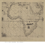 1502 Map of Africa by Portugaise
