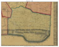 District No. 7 - Rockbridge County, Virginia 1860 Old Town Map Custom Print - Rockbridge County