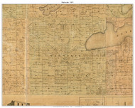 Walworth, Wisconsin 1857 Old Town Map Custom Print - Walworth Co.