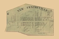 New Centerville, Milford Township, Pennsylvania 1860 Old Town Map Custom Print - Somerset Co.