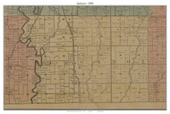 Jackson, Missouri 1890 Old Town Map Custom Print Grundy Co.