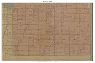 Wilson, Missouri 1890 Old Town Map Custom Print Grundy Co.