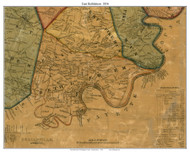 East Bethlehem Township, Pennsylvania 1856 Old Town Map Custom Print - Washington Co.