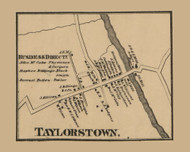 Taylorsville, Buffalo Township, Pennsylvania 1861 Old Town Map Custom Print - Washington Co.