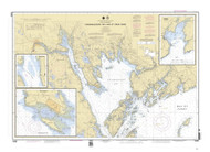 Passamaquoddy Bay and St. Croix River 2002 - Old Map Nautical Chart AC Harbors 5 13398 - Maine