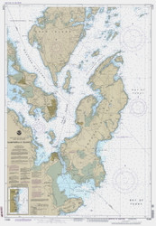 Campobello Island 1993 - Old Map Nautical Chart AC Harbors 5 13396 - Maine