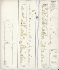 Rampart, Alaska 1908 - Old Map Alaska Fire Insurance Index