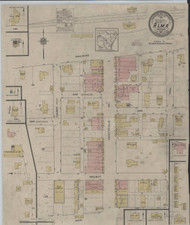 Alma, Arkansas 1913 - Old Map Arkansas Fire Insurance Index