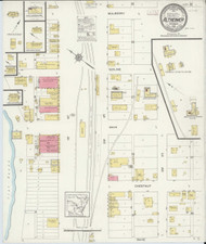 Altheimer, Arkansas 1913 - Old Map Arkansas Fire Insurance Index