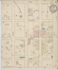 Arkadelphia, Arkansas 1886 - Old Map Arkansas Fire Insurance Index