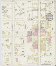 Arkadelphia, Arkansas 1892 - Old Map Arkansas Fire Insurance Index