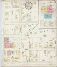 Arkadelphia, Arkansas 1896 - Old Map Arkansas Fire Insurance Index