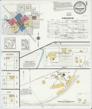 Ashdown, Arkansas 1919 - Old Map Arkansas Fire Insurance Index