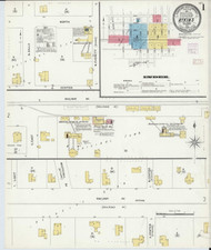 Atkins, Arkansas 1908 - Old Map Arkansas Fire Insurance Index