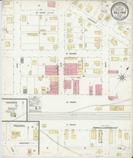 Bald Knob, Arkansas 1909 - Old Map Arkansas Fire Insurance Index
