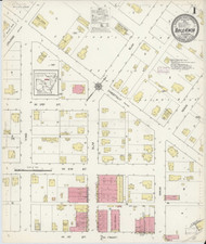 Bald Knob, Arkansas 1913 - Old Map Arkansas Fire Insurance Index