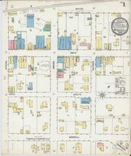 Batesville, Arkansas 1892 - Old Map Arkansas Fire Insurance Index