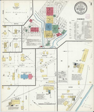 Batesville, Arkansas 1908 - Old Map Arkansas Fire Insurance Index