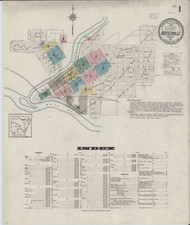 Batesville, Arkansas 1914 - Old Map Arkansas Fire Insurance Index