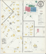 Beebe, Arkansas 1909 - Old Map Arkansas Fire Insurance Index