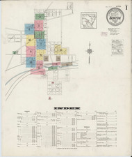Benton, Arkansas 1915 - Old Map Arkansas Fire Insurance Index