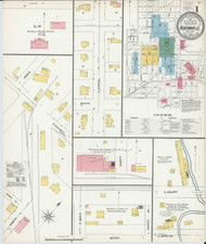 Bentonville, Arkansas 1904 - Old Map Arkansas Fire Insurance Index
