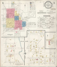 Bentonville, Arkansas 1940 - Old Map Arkansas Fire Insurance Index