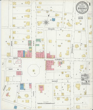 Berryville, Arkansas 1904 - Old Map Arkansas Fire Insurance Index