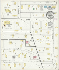 Berryville, Arkansas 1909 - Old Map Arkansas Fire Insurance Index