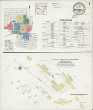 Booneville, Arkansas 1918 - Old Map Arkansas Fire Insurance Index
