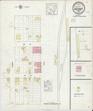 Buckner, Arkansas 1914 - Old Map Arkansas Fire Insurance Index