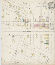 Conway, Arkansas 1886 - Old Map Arkansas Fire Insurance Index