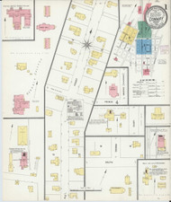 Conway, Arkansas 1904 - Old Map Arkansas Fire Insurance Index