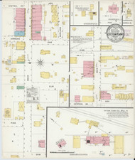Cotton Plant, Arkansas 1908 - Old Map Arkansas Fire Insurance Index