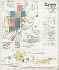 El Dorado, Arkansas 1921 - Old Map Arkansas Fire Insurance Index