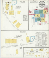 Fayetteville, Arkansas 1904 - Old Map Arkansas Fire Insurance Index