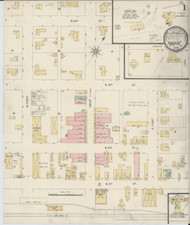 Fordyce, Arkansas 1896 - Old Map Arkansas Fire Insurance Index