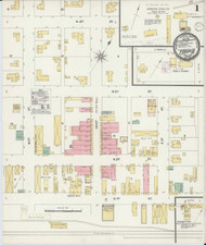 Fordyce, Arkansas 1901 - Old Map Arkansas Fire Insurance Index