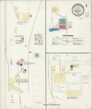 Fordyce, Arkansas 1907 - Old Map Arkansas Fire Insurance Index