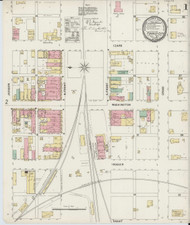 Forrest City, Arkansas 1897 - Old Map Arkansas Fire Insurance Index