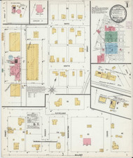Forrest City, Arkansas 1901 - Old Map Arkansas Fire Insurance Index