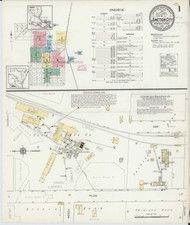 Junction City, Arkansas 1914 - Old Map Arkansas Fire Insurance Index