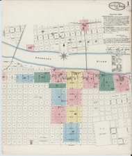 Little Rock, Arkansas 1886 - Old Map Arkansas Fire Insurance Index