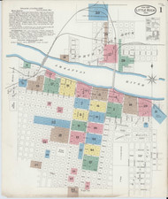 Little Rock, Arkansas 1892 - Old Map Arkansas Fire Insurance Index
