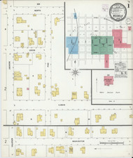 Magnolia, Arkansas 1901 - Old Map Arkansas Fire Insurance Index