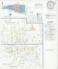 Marvell, Arkansas 1939 - Old Map Arkansas Fire Insurance Index