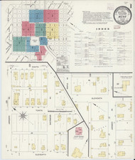 Mena, Arkansas 1908 - Old Map Arkansas Fire Insurance Index
